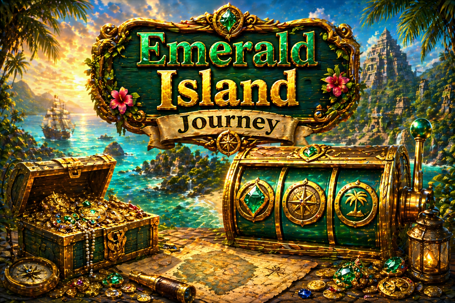 Emerald Island Journey featured artwork